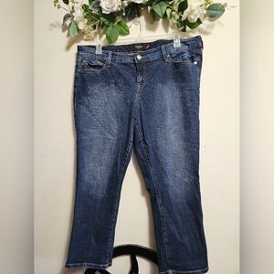 Torrid crop jeans
